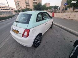 פיאט 500 Collezione אוט' 1.2 (69 כ''ס) בנזין 2019 למכירה בבית שמש