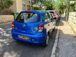ניסאן מיקרה Visia אוט' 1.2 (80 כ''ס) בנזין 2012 למכירה בירושלים