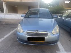 יונדאי אקסנט (עד 2012) GL אוט' 1.4 (97 כ''ס) בנזין 2010 למכירה ביבנ