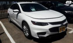 שברולט מאליבו LT אוט' 1.5 (160 כ"ס) בנזין 2017 למכירה בחולון