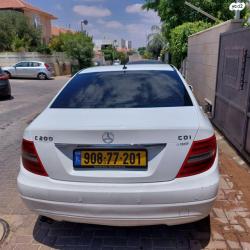מרצדס C-Class Taxi C200D Taxi Classic אוט' דיזל 2.1 (136 כ"ס) [11-15] דיזל 2013 ל