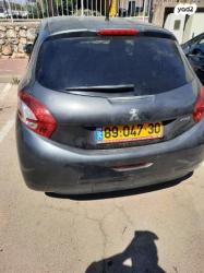 פיג'ו 208 Active אוט' 1.6 (120 כ"ס) בנזין 2015 למכירה בראש פינה