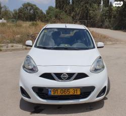 ניסאן מיקרה Visia ידני 1.2 (80 כ''ס) בנזין 2014 למכירה בבית הלל