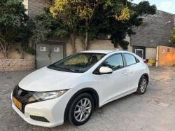 הונדה סיוויק האצ'בק החדשה Comfort אוט' 1.8 (142 כ''ס) בנזין 2014 למ