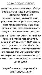 טויוטה קורולה הייבריד Sun סדאן אוט' 1.8 (98 כ''ס) בנזין 2020 למכ