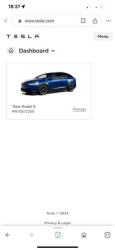 טסלה מודל X 4X4 Long Range אוט' חשמלי (670 כ''ס) חשמלי 2023 למכירה בה