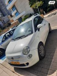 פיאט 500 Lounge דואולוג'יק 1.2 (69 כ"ס) בנזין 2013 למכירה בתל אביב 