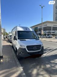 מרצדס ספרינטר מסחרי 519 החדש תא כפול L3ארוך אוט' דיזל 5ט' 3.0