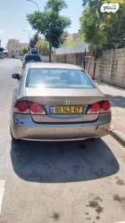 הונדה סיוויק סדאן החדשה LS אוט' 1.8 (140 כ''ס) בנזין 2008 למכירה