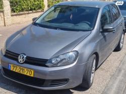 פולקסווגן גולף Trendline ידני 5 דל' 1.6 (102 כ"ס) בנזין 2010 למכירה 