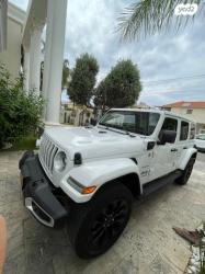 ג'יפ / Jeep רנגלר ארוך 4X4 Sahara 4XE היברידי אוט' 2.0 (375 כ''ס) היברי