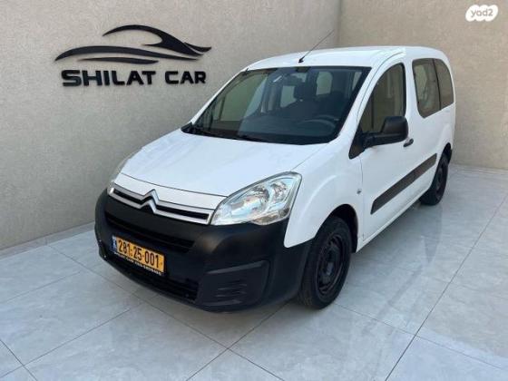 סיטרואן ברלינגו דור 2 (2008-2019) Comfort Plus ידני דיזל + 4 כ"א 1.6 (75 כ''ס) דיזל 2018 למכירה בחיפה