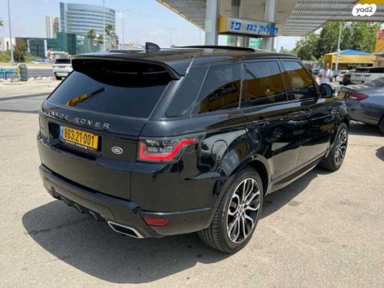 לנד רובר ריינג' רובר ספורט 4X4 HSE Dyn היבריד אוט' בנזין 2.0 (300 כ''ס) ק'-2 היברידי חשמל / בנזין 2019 למכירה בחולון