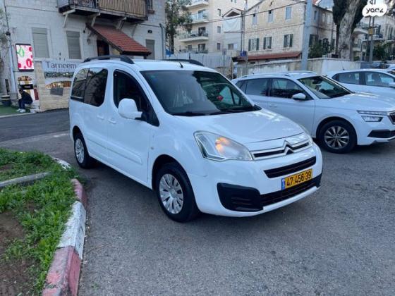 סיטרואן ברלינגו דור 2 (2008-2019) Comfort ידני דיזל 4 דל' 1.6 (75 כ"ס) דיזל 2016 למכירה בחיפה