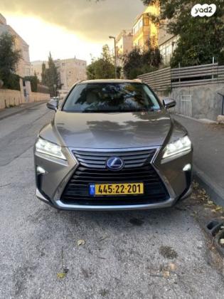 לקסוס RX450H 4X4 Premium הייבריד אוט' 3.5 (262 כ''ס) בנזין 2018 למכירה בירושלים