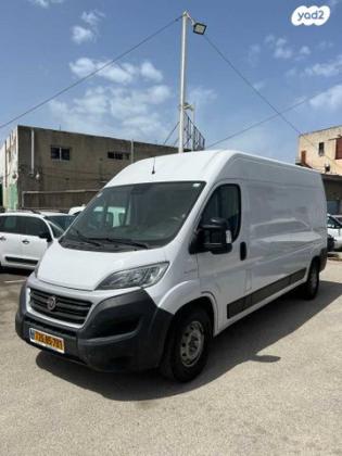 פיאט דוקאטו ארוך גבוה סגור ארוך ידני דיזל 5 מק' 2.3 (130 כ"ס) דיזל 2019 למכירה בחיפה