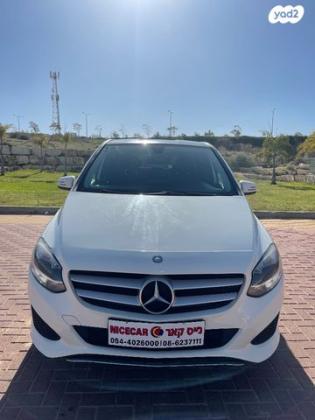 מרצדס B-Class Taxi B200 Taxi Classic אוט' דיזל 2.1 (136 כ"ס) דיזל 2016 למכירה בבאר שבע