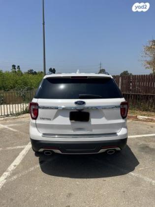 פורד אקספלורר Limited אוט' 7 מק' 3.5 (290 כ''ס) בנזין 2019 למכירה ברעננה