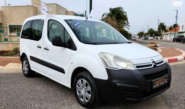 סיטרואן ברלינגו דור 2 (2008-2019) Comfort ידני דיזל 4 דל' 1.6 (75 כ"ס) דיזל 2016 למכירה בעפולה