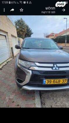 מיצובישי אאוטלנדר Invite ידני 5 מק' 2.0 (150 כ''ס) בנזין 2016 למכירה בירושלים