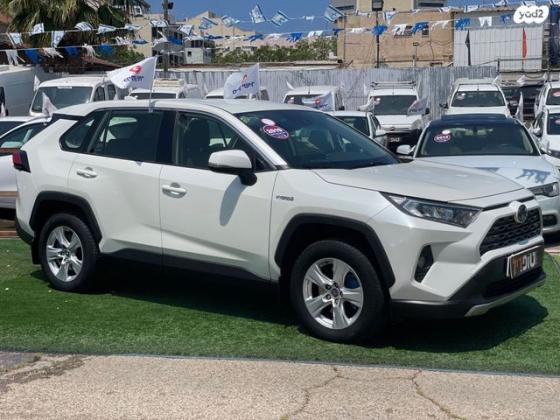 טויוטה RAV4 הייבריד E-xperience הייבריד 5 דל' אוט' 2.5 (178 כ''ס) בנזין 2019 למכירה בנתניה