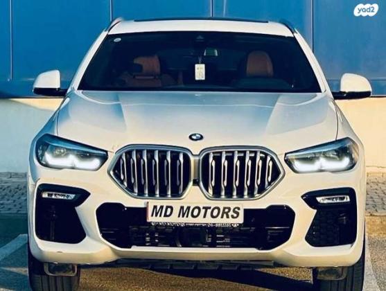 ב.מ.וו X6 4X4 XDRIVE 30D M-Sport אוט' דיזל 3.0 (286 כ''ס) דיזל 2021 למכירה בקרית אתא