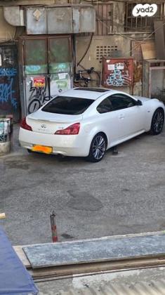 אינפיניטי G37 S קופה אוט' 3.7 (315 כ''ס) בנזין 2012 למכירה בתל אביב יפו