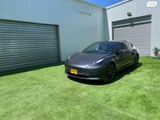 טסלה מודל 3 4X4 AWD Performance אוט' חשמלי (513 כ''ס) C חשמלי 2023 למכירה באשדוד