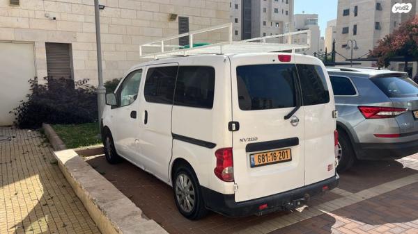 ניסאן NV200 Combi ידני דיזל 5 מק' 1.5 (90 כ''ס) דיזל 2019 למכירה בבאר יעקב