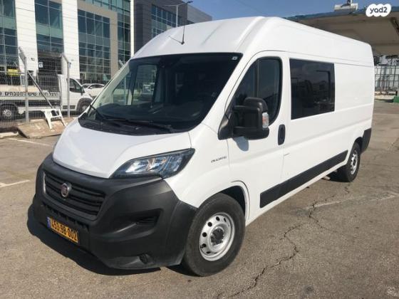 פיאט דוקאטו ארוך E6D גבוה אוט' דיזל 2 מק' 2.3 (140 כ"ס) דיזל 2021 למכירה בראשון לציון