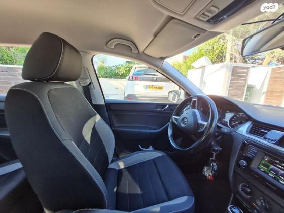 סקודה ראפיד Ambition אוט' 1.4 (125 כ"ס) בנזין 2017 למכירה בנס ציונה