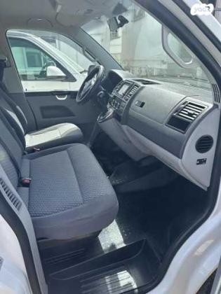 פולקסווגן טרנספורטר מסחרי/נוסעים Kombi קצר אוט' דיזל 2-3 מק' 3 דל' 2.0 (140 כ"ס) דיזל 2013 למכירה בנצרת