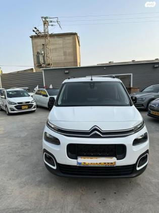 סיטרואן ברלינגו דור 3 (2018 ואילך) Shine PK N1 אוט' דיזל 5 מק' 1.5 (130 כ''ס) דיזל 2022 למכירה בראשון לציון