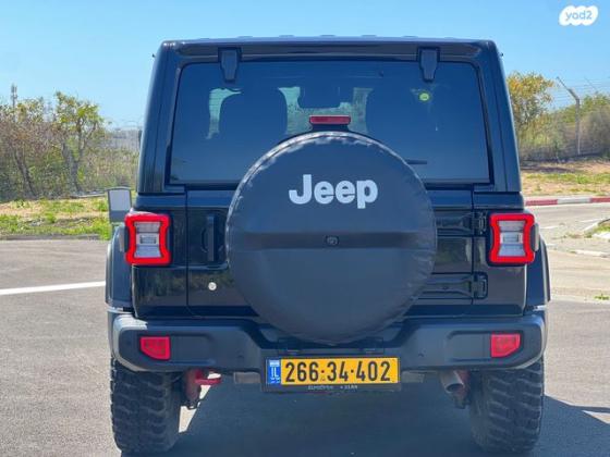 ג'יפ / Jeep רנגלר קצר 4X4 Rubicon Safe אוט' 2.0 (272 כ''ס) בנזין 2020 למכירה בהרצליה