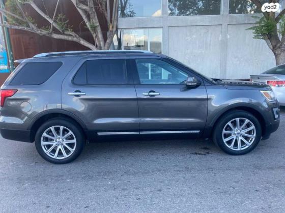 פורד אקספלורר 4X4 Limited Premium אוט' 7 מק' 3.5 (290 כ''ס) בנזין 2017 למכירה בחולון