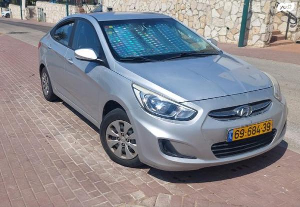 יונדאי i25 Inspire אוט' 1.4 (100 כ''ס) בנזין 2016 למכירה בקרית נטפים