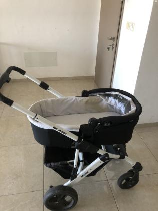 עגלה מרווחת עם מזרון אורטופדי