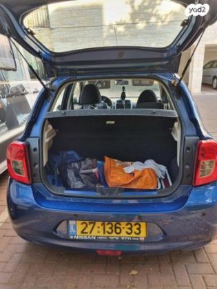 ניסאן מיקרה Visia אוט' 1.2 (80 כ''ס) בנזין 2015 למכירה במודיעין מכבים רעות