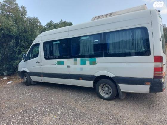 מרצדס ספרינטר היסעים 516 ידני דיזל 14 מק' טורבו דיזל 2011 למכירה במצפה