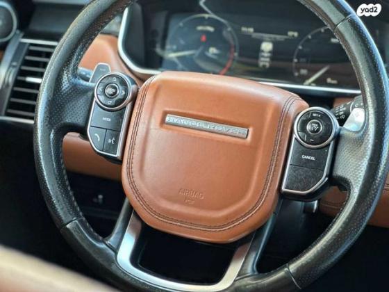 לנד רובר ריינג' רובר ספורט 4X4 SDV8 HSE אוט' דיזל 5 מק' 4.4 (340 כ''ס) דיזל 2015 למכירה בחולון