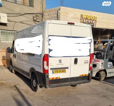 פיג'ו בוקסר L3-H2 ארוך גבוה ידני דיזל 2.2 (140 כ''ס) 3990KG דיזל 2021 למכירה בירושלים