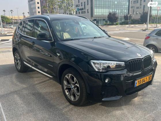 ב.מ.וו X3 4X4 XDRIVE20I X-Line אוט' 2.0 (184 כ''ס) בנזין 2016 למכירה בקרית אונו