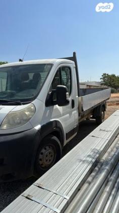 פיאט דוקאטו ארוך תא בודד + שלדה ידני דיזל 3.0 (157 כ''ס) דיזל 2012 למכירה בבאר יעקב