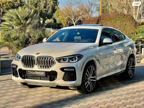 ב.מ.וו X6 4X4 XDRIVE 40I M-Superior אוט' 3.0 (335 כ''ס) ק'-2 בנזין 2021 למכירה בתל אביב יפו