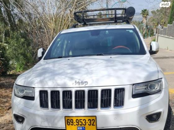 ג'יפ / Jeep גרנד צ'ירוקי 4X4 Limited אוט' דיזל 3.0 (241 כ"ס) דיזל 2014 למכירה בנהריה