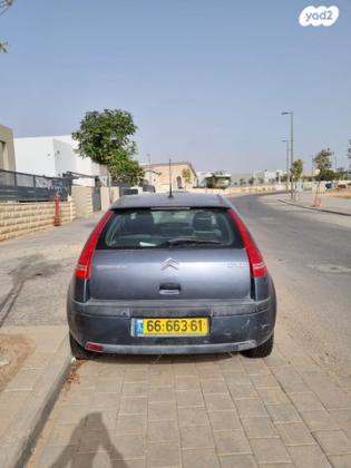 סיטרואן C4 SX אוט' 1.6 (110 כ''ס) בנזין 2007 למכירה במיתר u002F כרמית