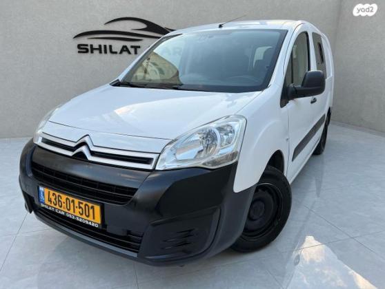 סיטרואן ברלינגו דור 2 (2008-2019) Maxi ידני דיזל 4 דל' 3 מק' 1.6 (100 כ"ס) דיזל 2018 למכירה בחיפה