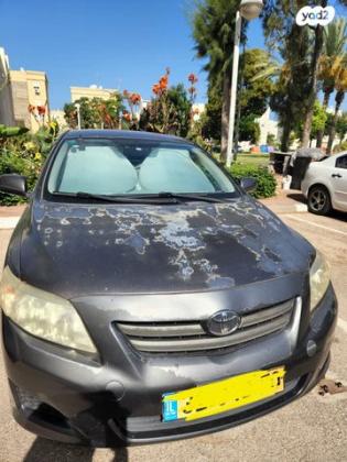 טויוטה קורולה Sun אוט' 1.6 (124 כ"ס) בנזין 2009 למכירה באשקלון