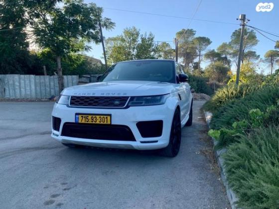 לנד רובר ריינג' רובר ספורט 4X4 HSE Dyn הייבריד אוט' 2.0 (404 כ''ס) ק'-5 היברידי חשמל / בנזין 2019 למכירה בירושלים