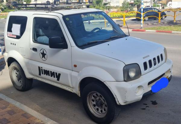סוזוקי ג'ימני 4X4 JLX אוט' 1.3 (82 כ''ס) בנזין 2005 למכירה בקרית מוצקין